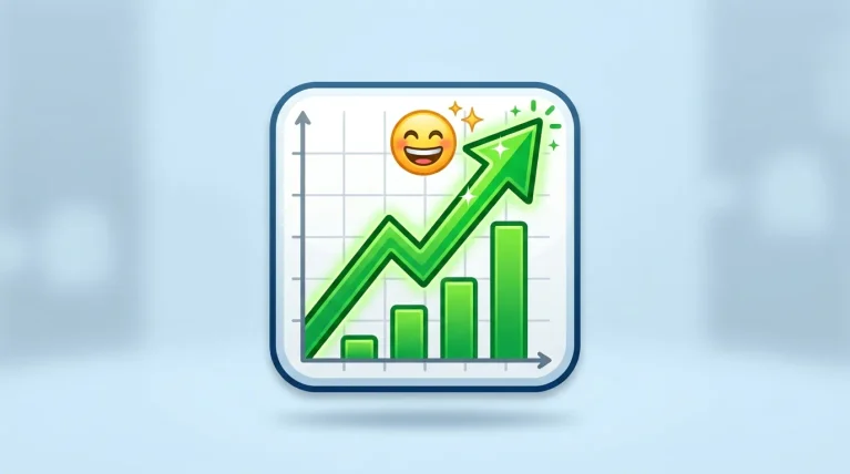 Chart Up Emoji