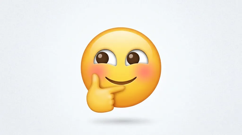 Coy Emoji on WhatsApp