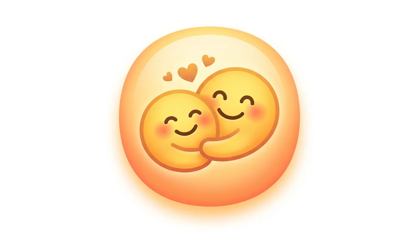 Cuddle Emoji