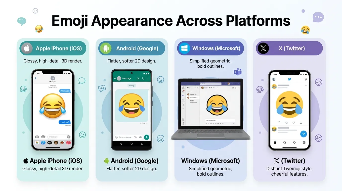 Emoji Appearance Across Platforms