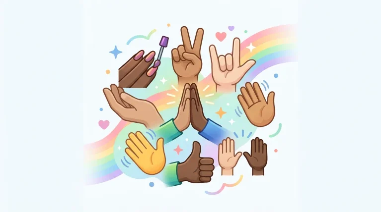 Gay Hand Emoji