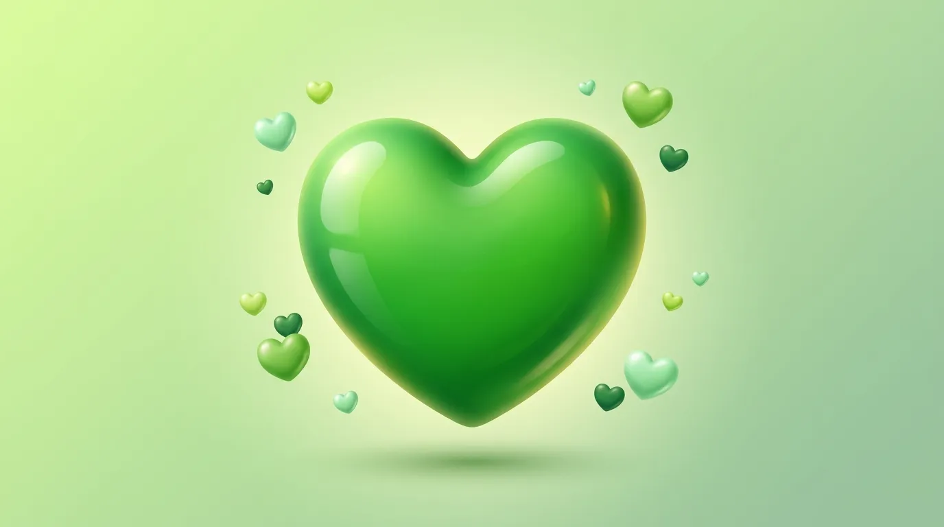 Green Heart Emoji