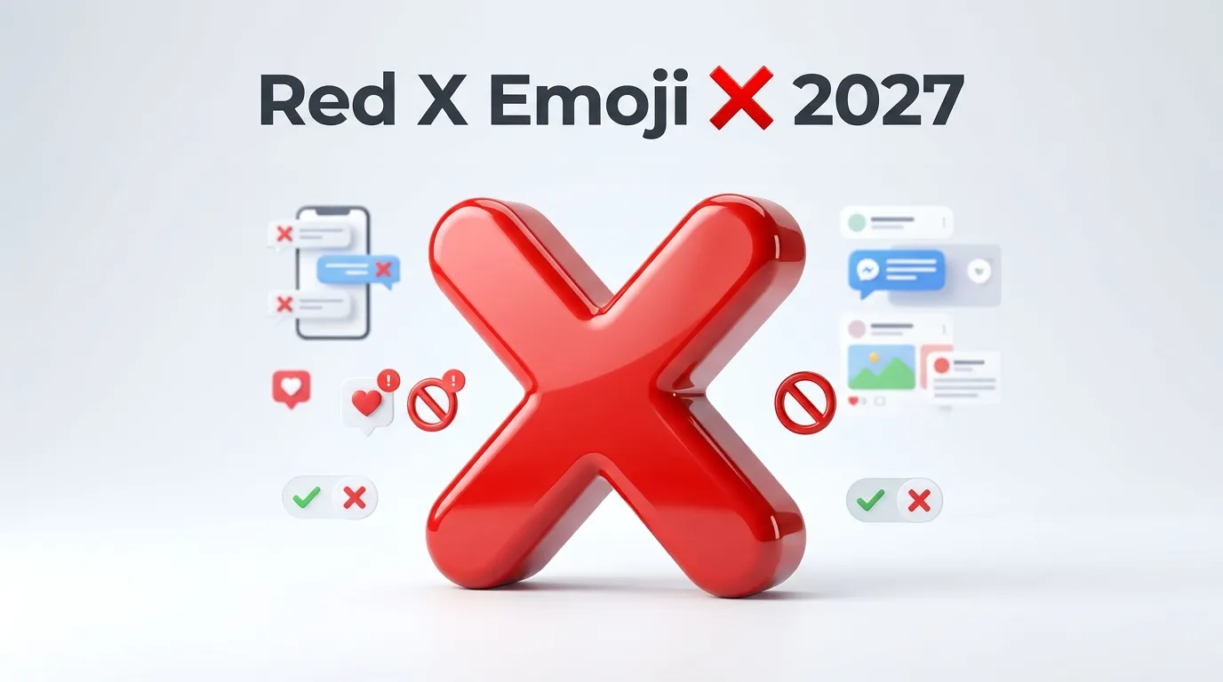 Red X Emoji