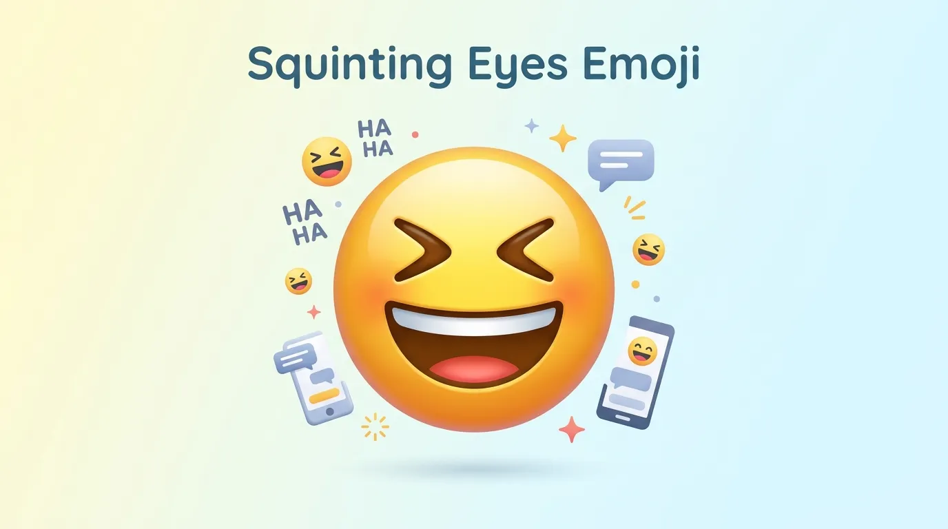 Squinting Eyes Emoji