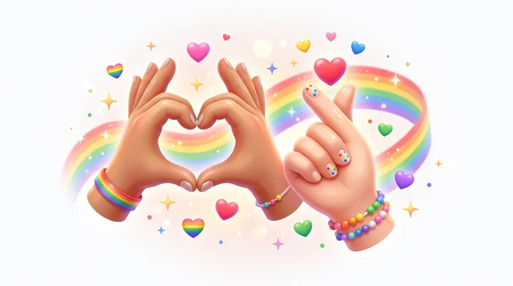 Trending gay hand emoji in 2026