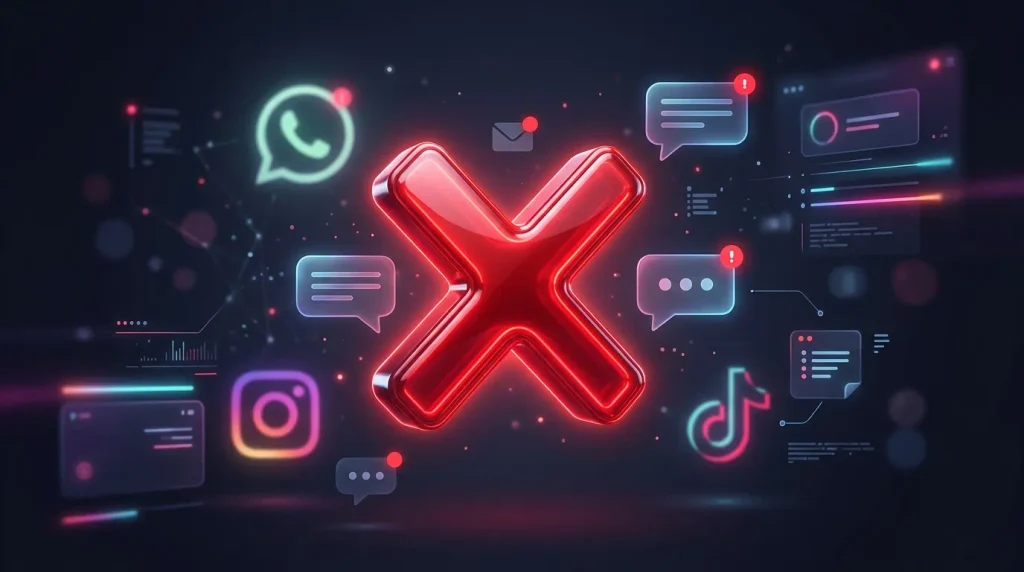 Trending red x emoji in 2026
