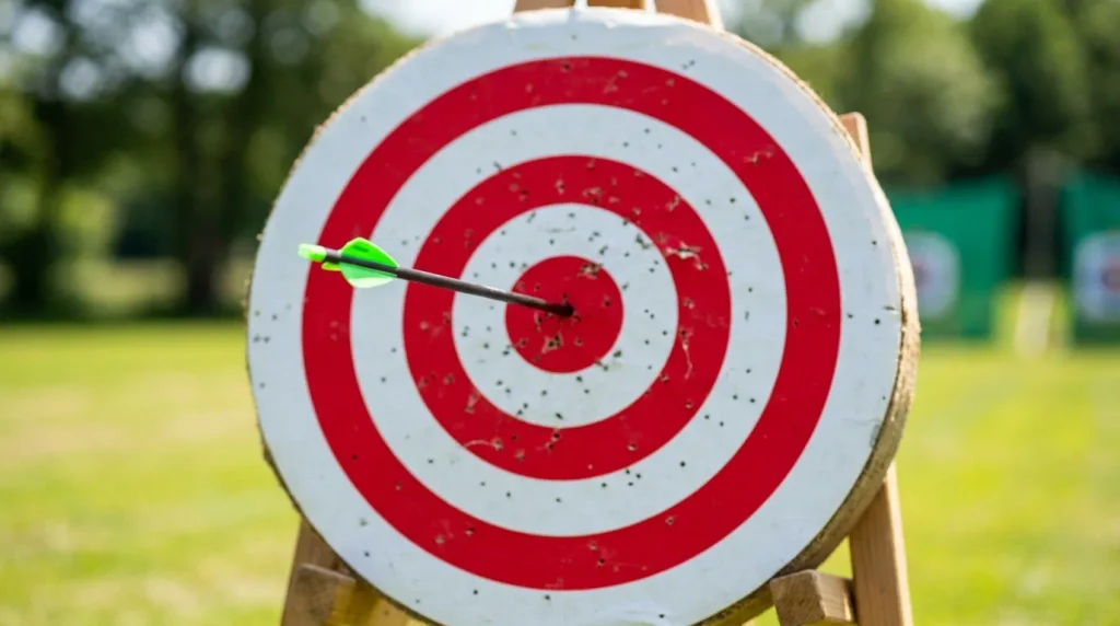 What do bullseye emoji mean?