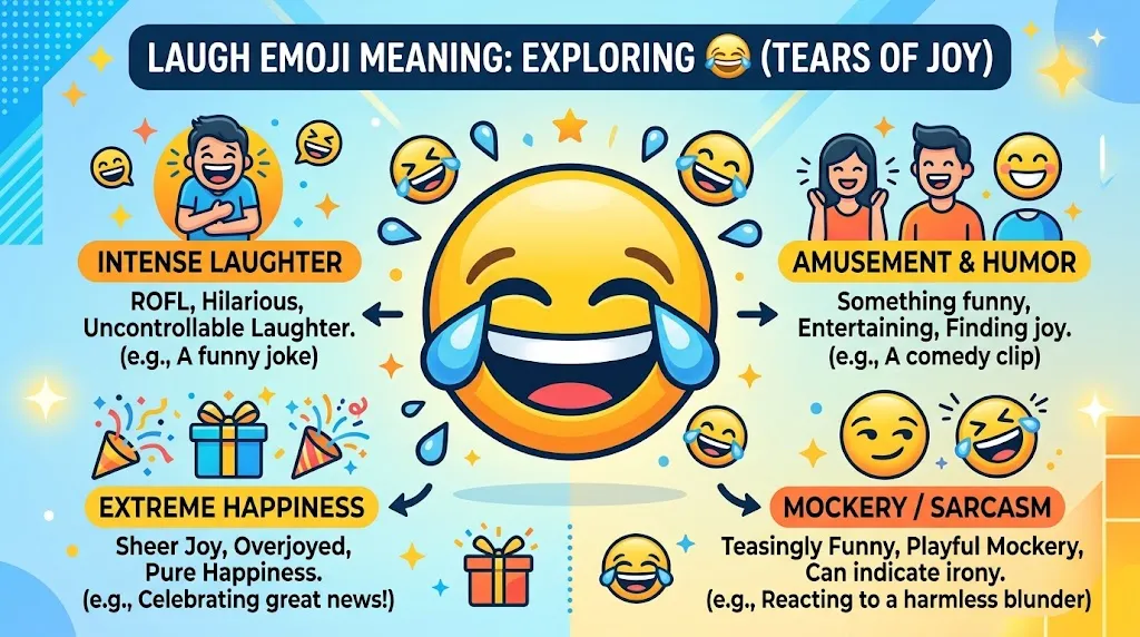 What Does Laugh Emoji Meaning Mean?