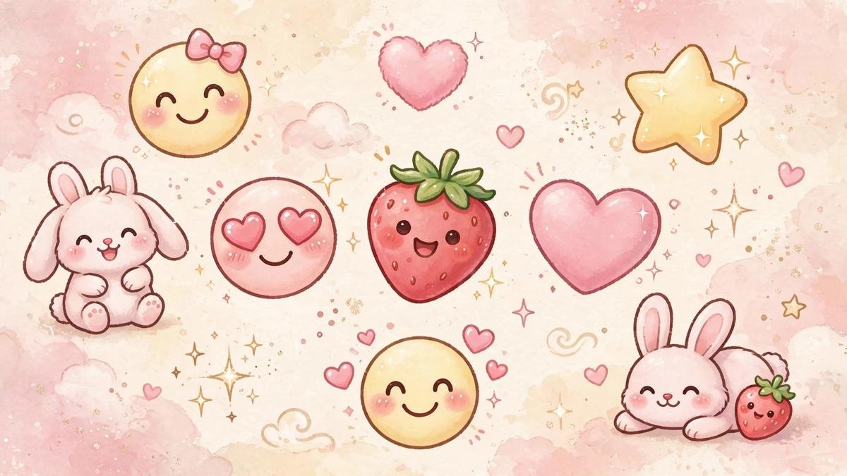 200 Cute Emojis to Copy and Paste Aesthetic & Kawaii